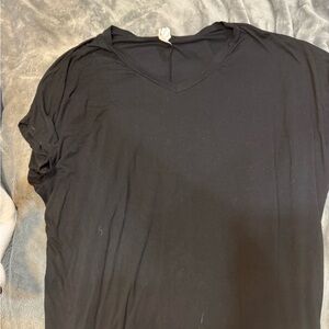 Honeyme Black V-Neck Men's Tee